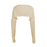 Long Sleeve Knit Bolero - Trendsi