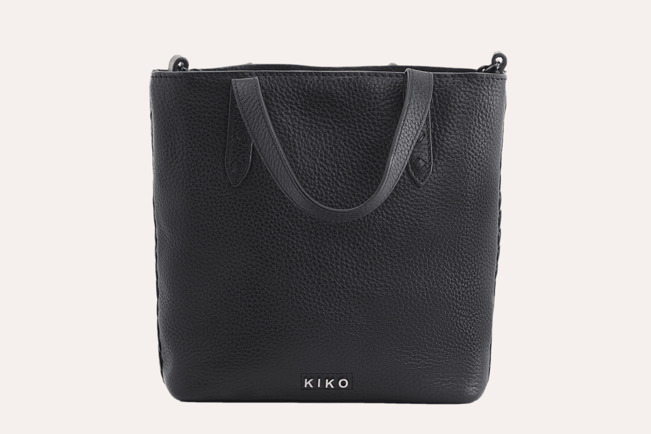 Kiko Leather Side Weaved Tote - Kiko