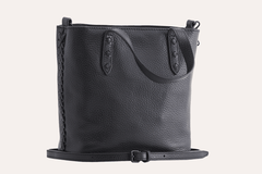 Kiko Leather Side Weaved Tote - Kiko
