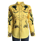 Women's Porter Wagoner Gold Embroidered Western Shirt - Rockmount Clothing