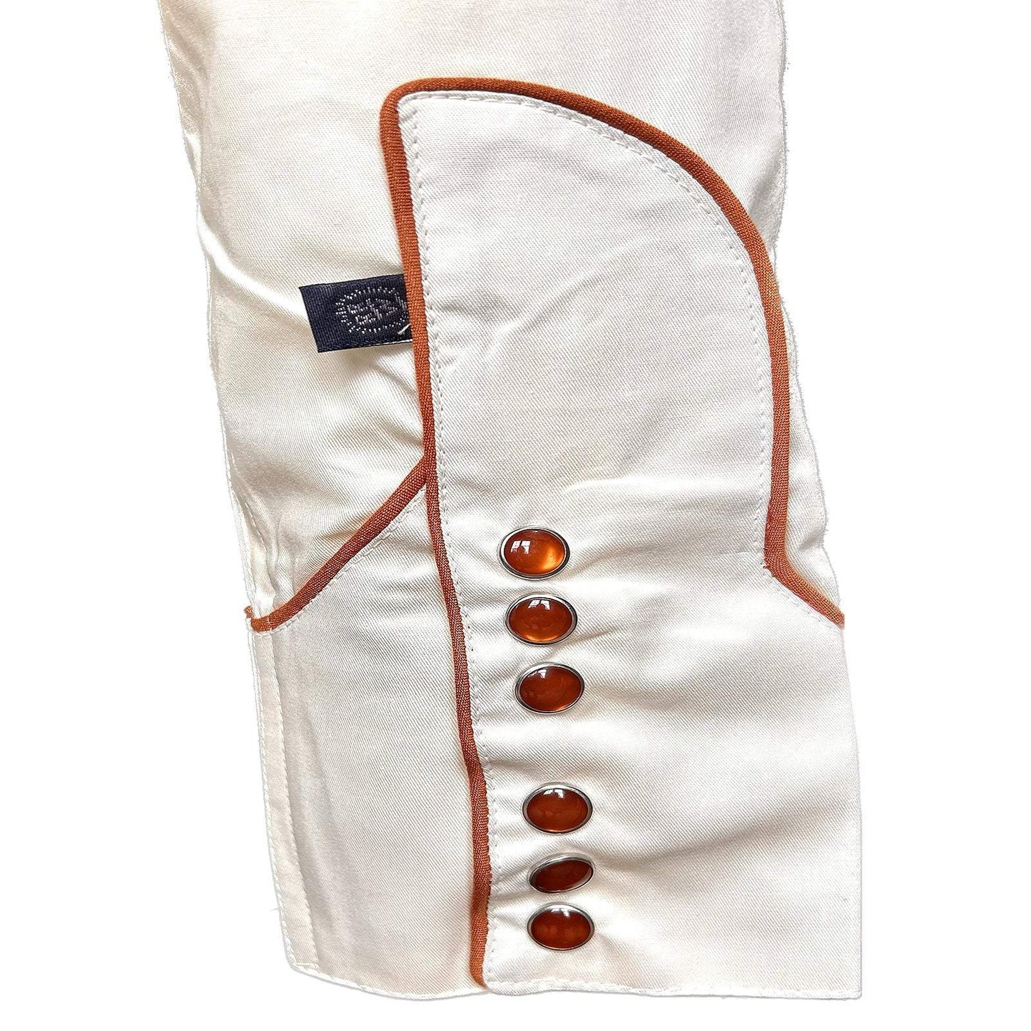 Rockmount Clothing Women's Ivory Vintage Rider Western Embroidery - Rockmount Clothing - Flyclothing LLC