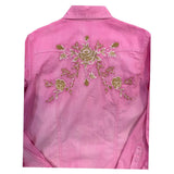 Rockmount Clothing Kid's Soft Pink Vintage Floral Western Embroidery - Rockmount Clothing - Flyclothing LLC