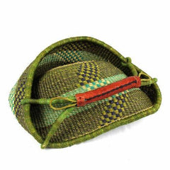 Bolga Market Basket, Large - Mixed Colors - Gitzell