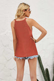 Grecian Neck Knit Tank - Trendsi - Flyclothing LLC