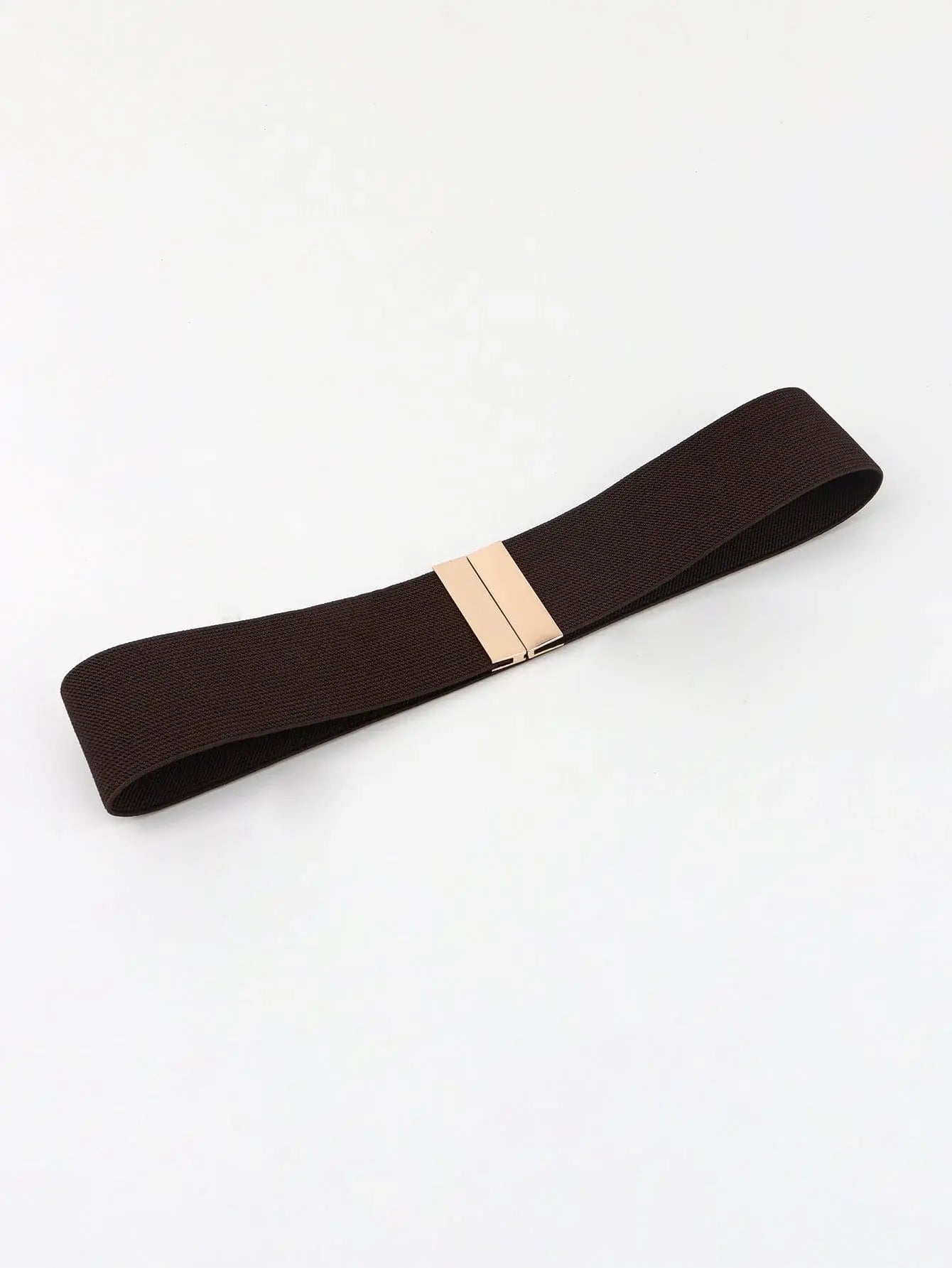 Alloy Buckle Elastic Belt - Trendsi - Flyclothing LLC