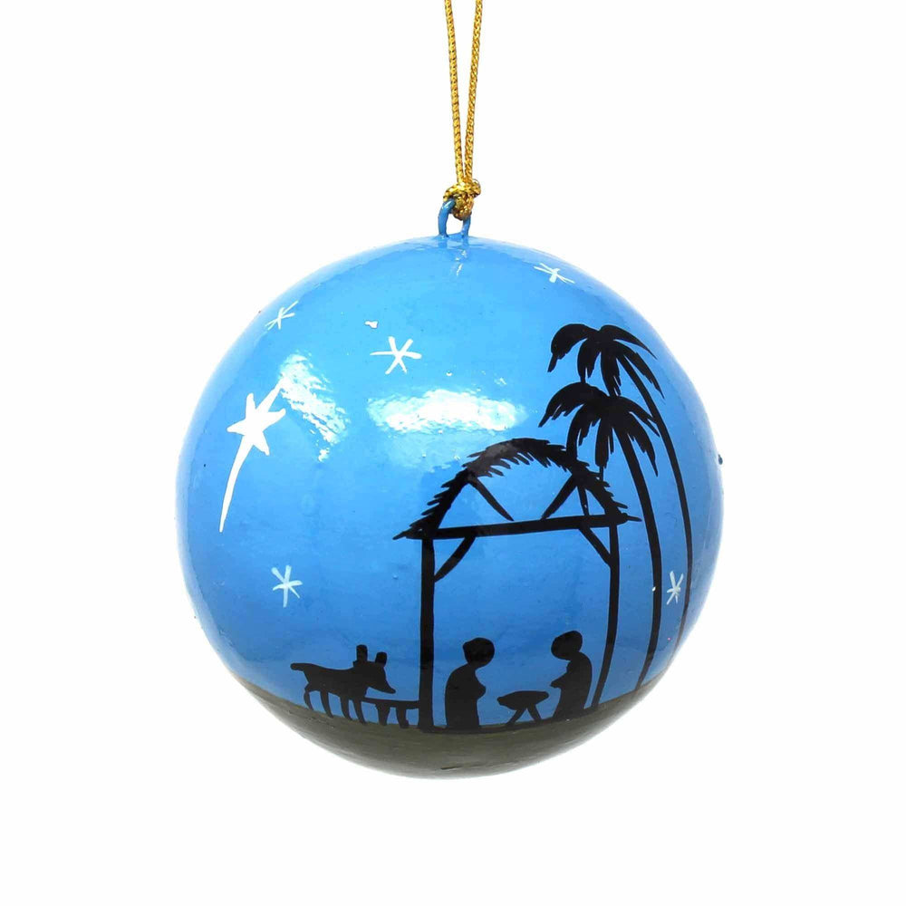 Handpainted Christmas Nativity Ornaments - Pack of 3 - Asha Handicrafts - Flyclothing LLC