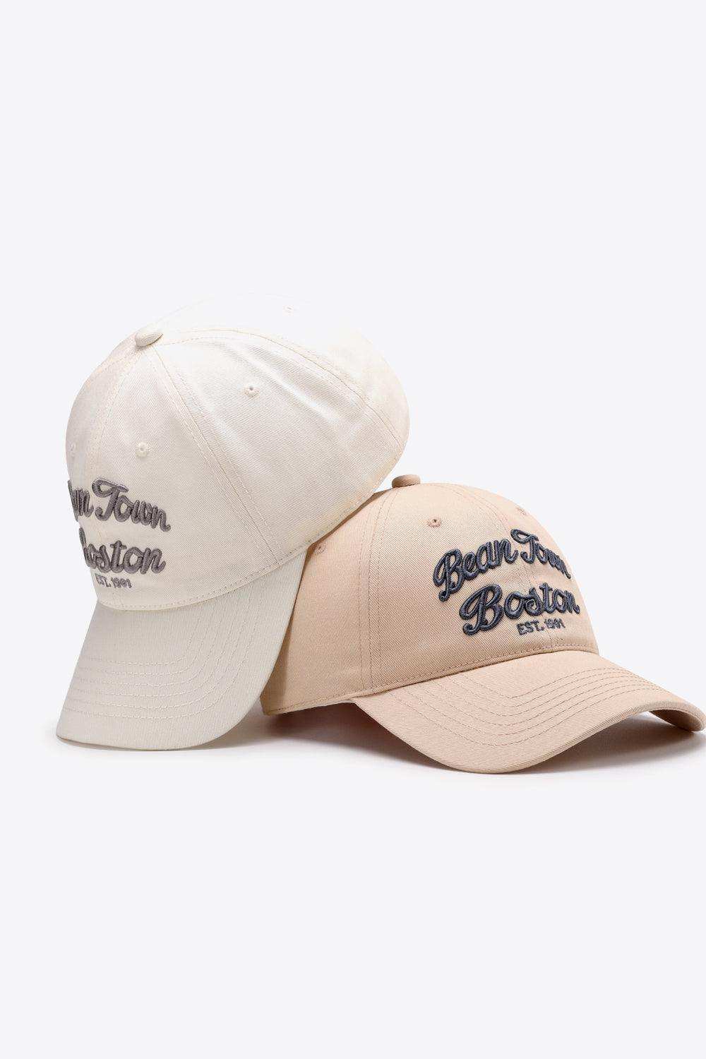 Embroidered Graphic Adjustable Baseball Cap - Trendsi - Flyclothing LLC