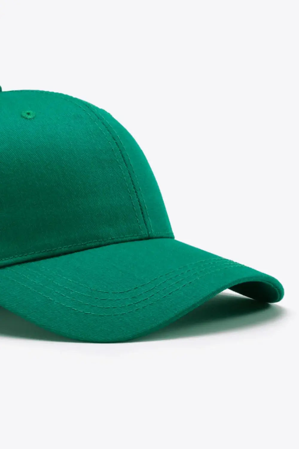 Plain Adjustable Cotton Baseball Cap - Trendsi - Flyclothing LLC