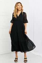 P & Rose Lovely Lace Full Size Tiered Dress - Trendsi - Flyclothing LLC