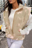 Pocketed Zip Up Vest Coat - Trendsi - Flyclothing LLC