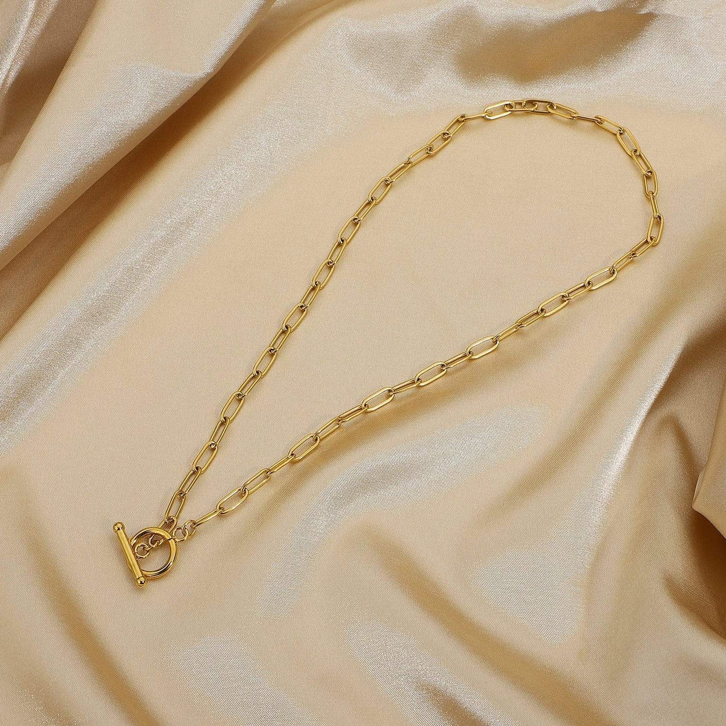 Chain Stainless Steel Necklace - Trendsi - Flyclothing LLC