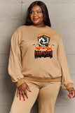 Simply Love Full Size TRICK OR TREAT HAPPY HALLOWEEN Graphic Sweatshirt - Trendsi - Flyclothing LLC
