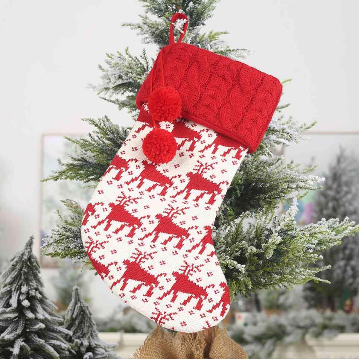 Christmas Stocking Hanging Widget - Trendsi