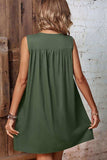 Tied Crochet Detail Cutout Dress - Flyclothing LLC