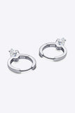 2 Carat Moissanite 925 Sterling Silver Drop Earrings - Trendsi