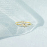 Number 8 Heart 925 Sterling Silver Ring - Trendsi