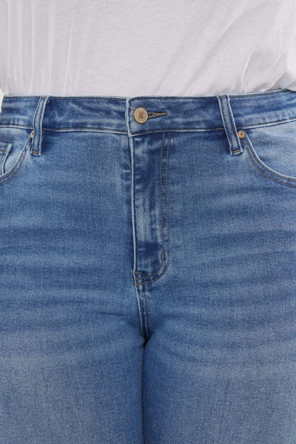 Kancan Full Size Cat's Whiskers High Waist Jeans - Trendsi - Flyclothing LLC