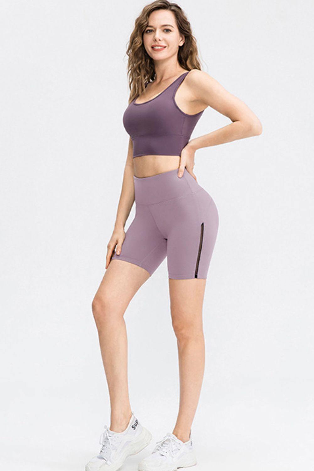 Wide Waistband Sports Shorts - Flyclothing LLC