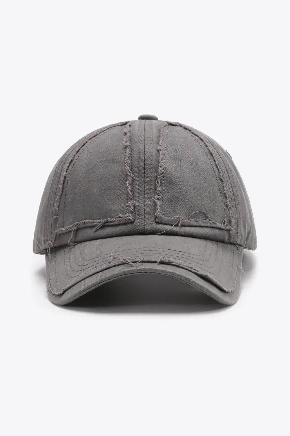 Distressed Adjustable Baseball Cap - Trendsi - Flyclothing LLC