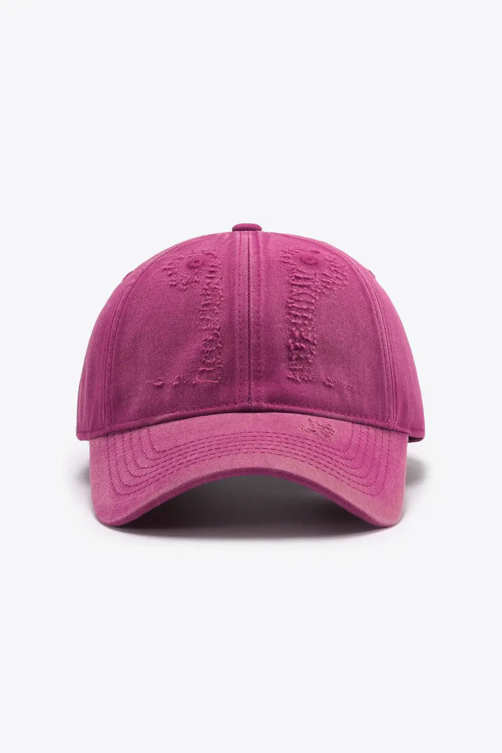 Distressed Adjustable Baseball Cap - Trendsi - Flyclothing LLC