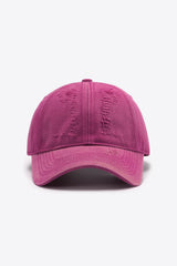 Distressed Adjustable Baseball Cap - Flyclothing LLC