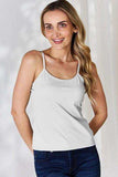 Basic Bae Full Size Round Neck Slim Cami - Trendsi - Flyclothing LLC