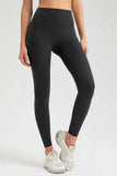 High Waist Skinny Active Pants - Trendsi - Flyclothing LLC