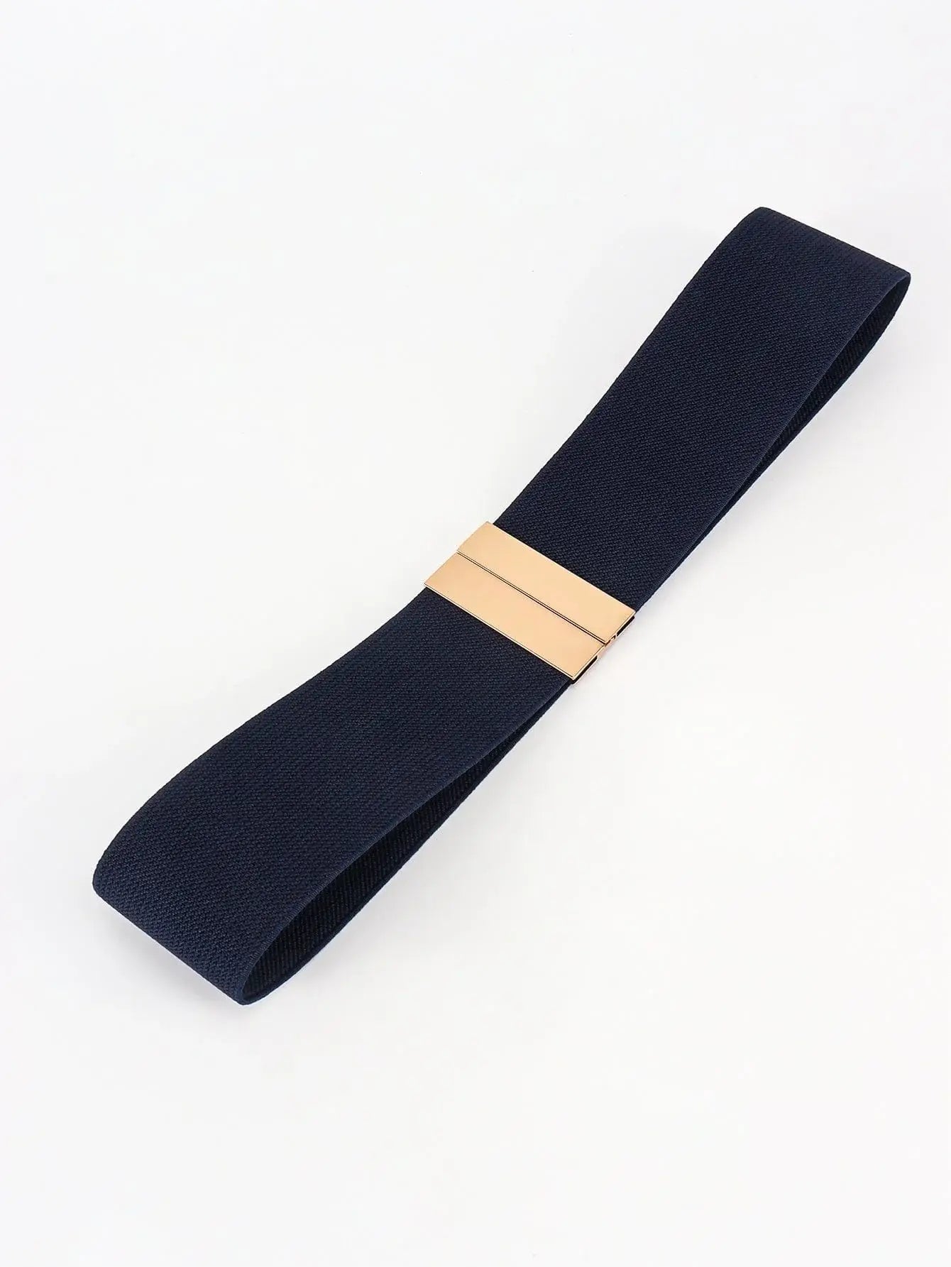 Alloy Buckle Elastic Belt - Trendsi - Flyclothing LLC