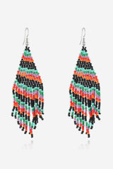 Christmas Beaded Earrings - Trendsi - Flyclothing LLC