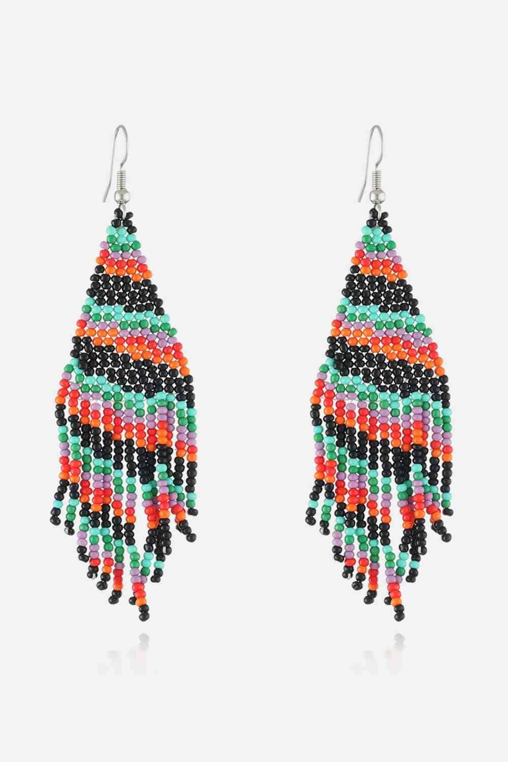Christmas Beaded Earrings - Trendsi - Flyclothing LLC