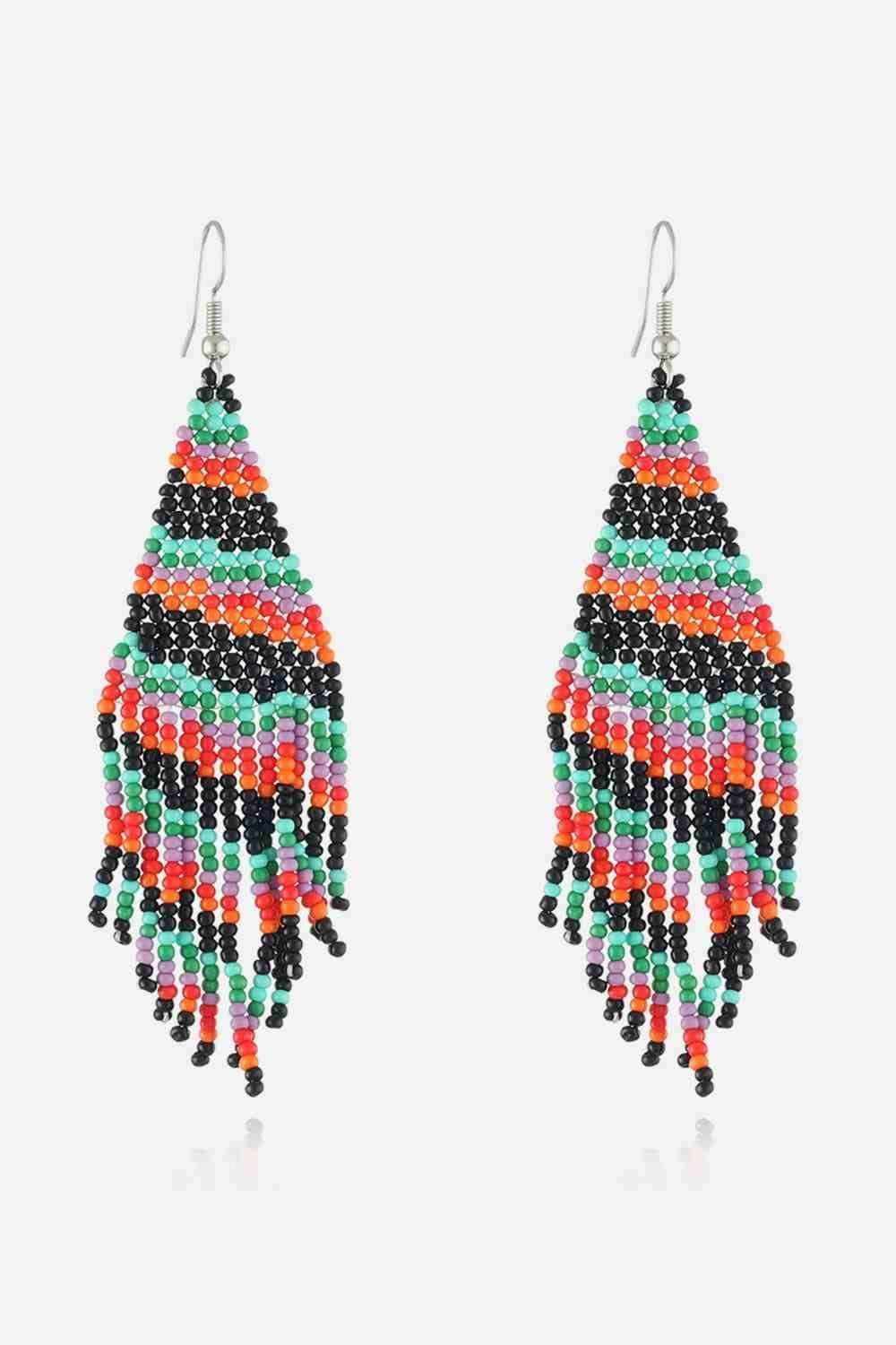 Christmas Beaded Earrings - Trendsi - Flyclothing LLC