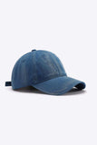 Distressed Adjustable Baseball Cap - Trendsi - Flyclothing LLC