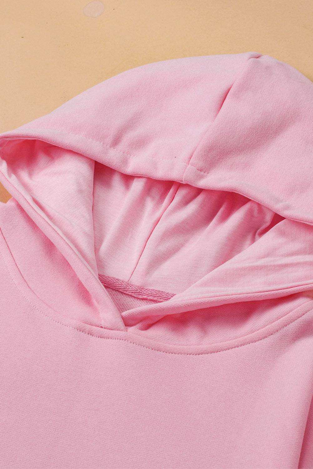 Dropped Shoulder Kangaroo Pocket Hoodie - Trendsi - Flyclothing LLC