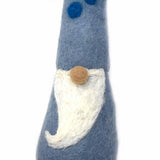 Winter Blues Felt Gnomes Trio, Set of 3 - Global Groove Direct