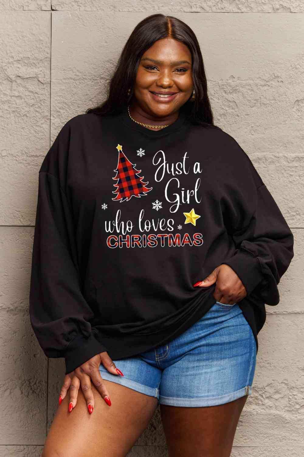 Simply Love Full Size Graphic Sweatshirt - Trendsi - Flyclothing LLC