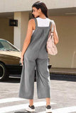 Pocketed Wide Leg Overall - Trendsi - Flyclothing LLC