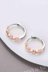 Moissanite 925 Sterling Silver Huggie Earrings - Flyclothing LLC