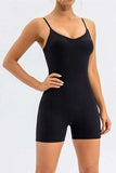 Spaghetti Strap Round Neck Romper - Trendsi - Flyclothing LLC