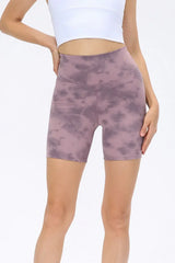 Wide Waistband Sports Shorts - Trendsi - Flyclothing LLC