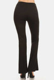 Leggings Depot High Waist Flare Leggings - Trendsi - Flyclothing LLC