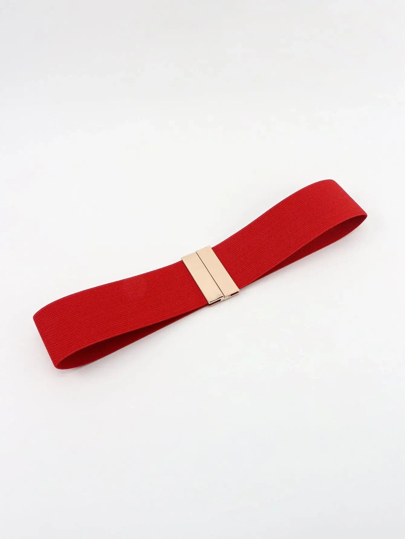 Alloy Buckle Elastic Belt - Trendsi - Flyclothing LLC