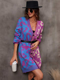 Leopard Button Down Longline Cardigan - Trendsi - Flyclothing LLC