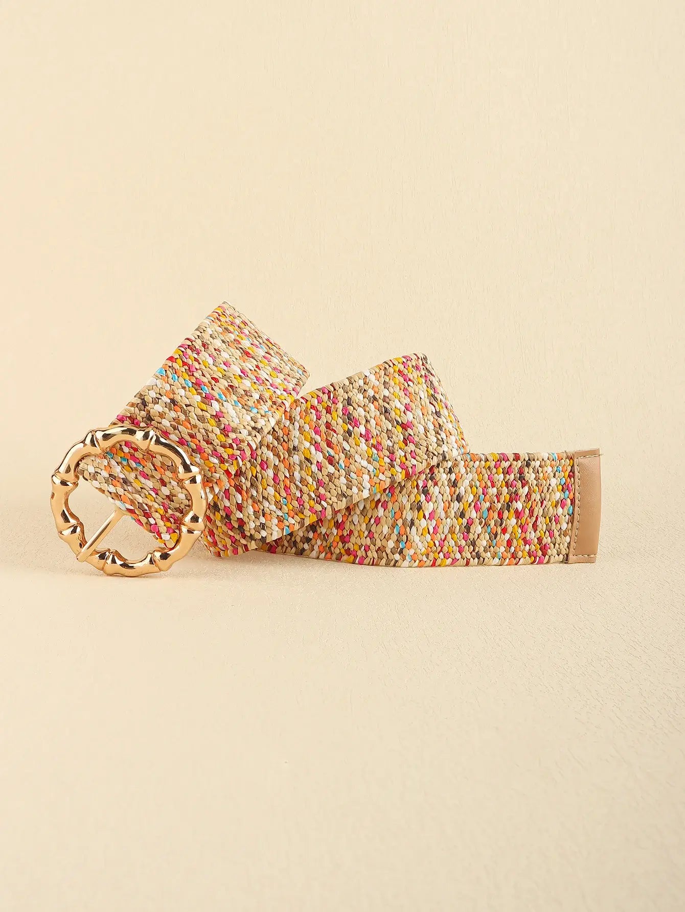 Multicolored Wide Belt - Trendsi - Flyclothing LLC