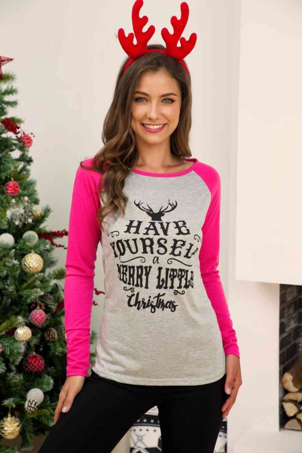 Full Size Graphic Long Sleeve T-Shirt - Trendsi - Flyclothing LLC