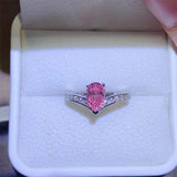 1 Carat Moissanite 925 Sterling Silver Ring - Trendsi