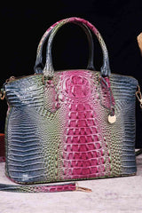 Gradient PU Leather Handbag - Trendsi - Flyclothing LLC