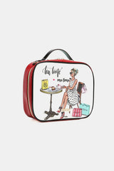 Nicole Lee USA Printed Handbag with Three Pouches - Trendsi - Flyclothing LLC