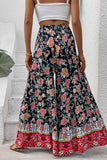 Floral High Waist Palazzo Pants - Trendsi