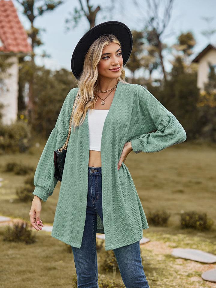 Open front deals longline cardigan