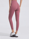 Wide Waistband Sports Leggings - Trendsi - Flyclothing LLC